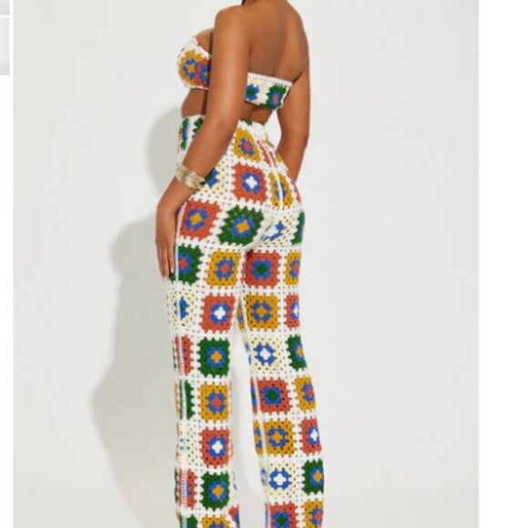 Gorgeous 2pc CROCHET Set NWT - Picture 3 of 5